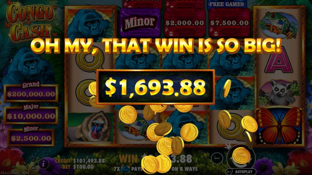 Jugar Congo Cash Demo gratis en línea — Argentina