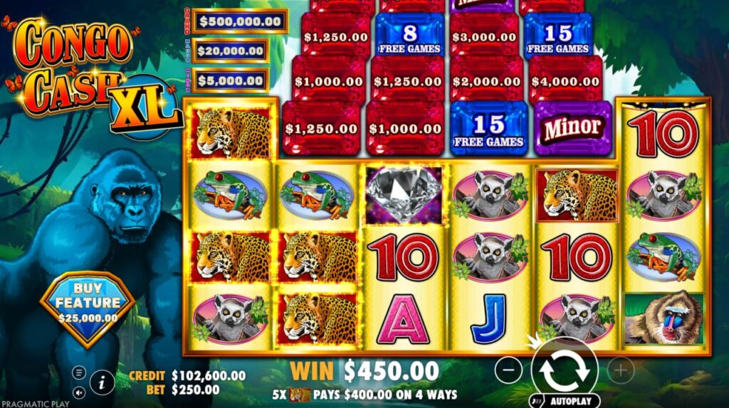 Congo Cash Xl jugar